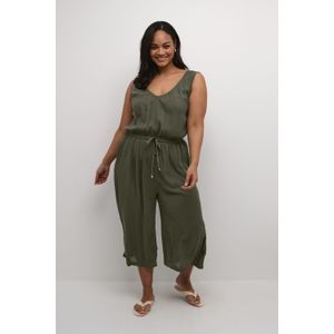 Jumpsuit Loose fit dark green