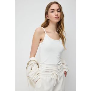 Slanke Witte Tanktop
