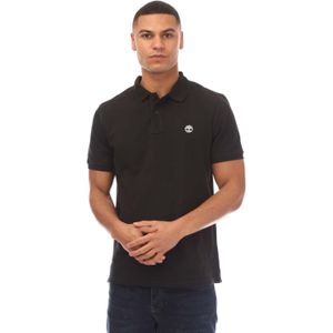 Timberland Heren Oyster River Logo Poloshirt (Zwart)