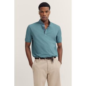 Bugatti Herren Polo met opstaande kraag