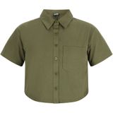 Dreimaster - Blouse - Olijf - Dames