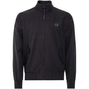 Fred Perry - Black Jacket - Jas - Zwart