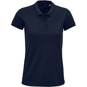 SOLS Dames/dames Planet Organic Polo Shirt (Franse marine)