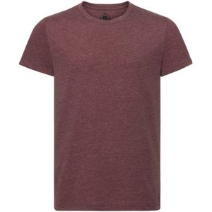 Russell Heren Slim Fit T-Shirt Met Korte Mouwen (Marl) - Maat XS