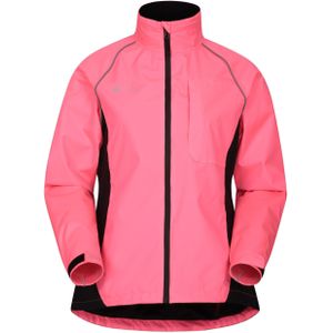 Mountain Warehouse Dames/Dames Adrenaline Iso-Viz Waterdichte Jas (Helder Roze)