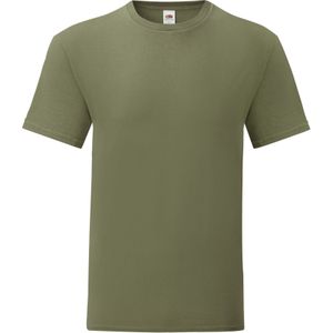 Fruit of the Loom Heren Iconisch 150 T-Shirt (Klassieke Olijf)