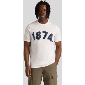 Lyle And Scott - 1874 Graphic T-Shirt - Wit