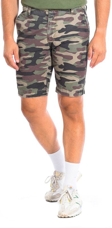 La Martina - TMB301-TW415 - Korte Broek - Legergroen - Heren