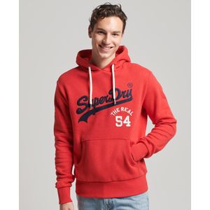 Superdry Source hoodie met Vintage Logo