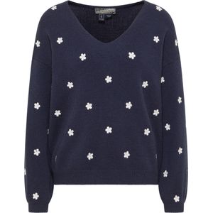 Dreimaster - Gebreide Trui - Marine - Dames
