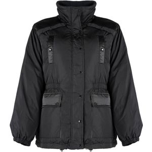 Silvian Heach - Winterjas - Zwart - 100% Polyamide - Regular Fit
