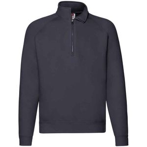 Fruit of the Loom Heren Premium Polycotton Sweatshirt (Deep Navy)