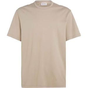 Calvin Klein Heren T-shirt van gemerceriseerd katoen (Grijs)