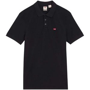 Levis Heren Huismerk Poloshirt (Zwart)