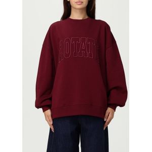 Rotatevoor vrouwen. 1143762734 Maroon Iris sweatshirt (M), Casual, Granaatappel, Biologisch katoen, Duurzaam