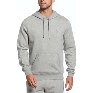 Original Penguin Heren Sticker Pete Pull Over Hoodie (Grijs)