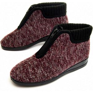 Northome Ankle Boot Slipper Conforthomew20 In Red - Maat 40.5