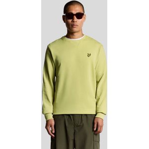 Lyle & Scott katoenen sweatshirt met ronde hals - Geel
