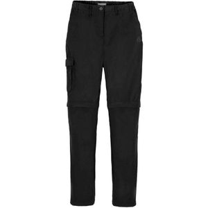 Craghoppers Dames/Dames Expert Kiwi Convertible Broek (Zwart) - Maat 40 Normaal