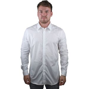 Givenchy BM601C1Y39 100 wit overhemd voor heren