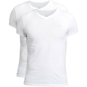 Men's Gant 2 Pack V-Neck T-Shirt in White