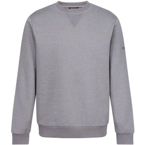 Regatta Heren Essentials Sweatshirt (Set Van 2) (Grijs/Zwart) - Maat 2XL