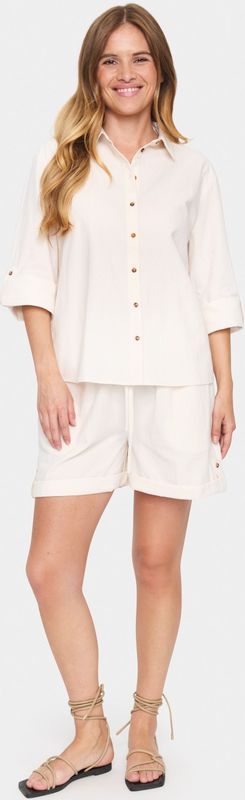 SAINT TROPEZ Blouse 'ZalindaSZ'  wolwit