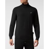 Philipp Plein - Wool Turtleneck LS Basic - Coltrui - Zwart