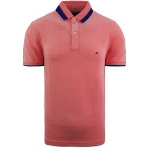 Tommy Hilfiger - MWOMWO5124 - Poloshirt - Oranje - Regular Fit Tipped Slim