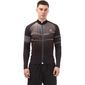 Dare 2b - Aep Revolving - Fietstrui - Zwart - Grijs - Lange Mouwen