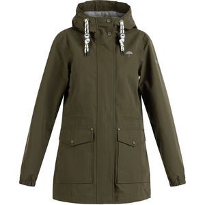 Schmuddelwedda Regenjas bridgeport Dames militaire olijf