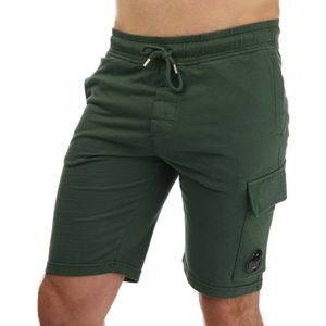 C.P. Company - Light Fleece Utility Short - Groen - Korte Broeken