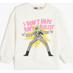 Koton SWEATSHIRTS Ronde kraag Met drukwerk Sweatshirt