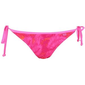 Regatta Dames/dames Aceana Palm Print Bikinibroekje (Roze Fusie)