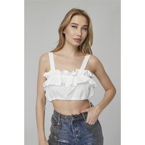 Elastische Ruches Bustier