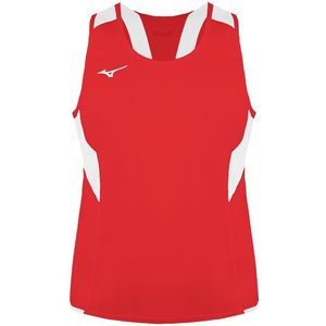 Mizuno - Team Authentic - Singlet Vest - Rood/Wit