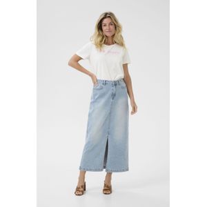 Rok - Light Blue Denim - Straight Fit - Enkel Lengte