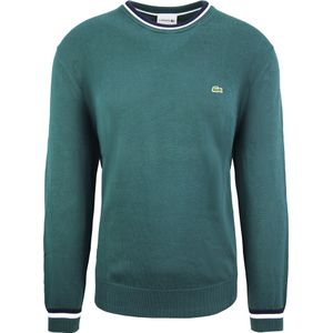 Lacoste - AH9691 - Pullover - Groen - Lange Mouw - Ronde Hals