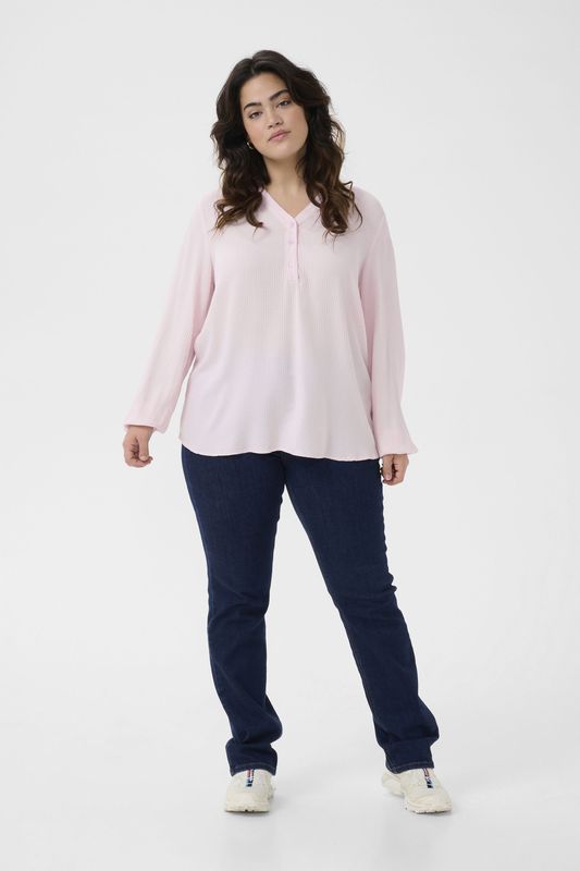 Blouse met lange mouwen Regular fit Lilac Snow purple