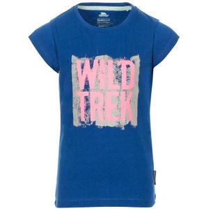 Trespass Kindermeisjes Arriia Korte Mouwen T-Shirt (Blauwe Maan) - Maat 7-8J / 122-128cm