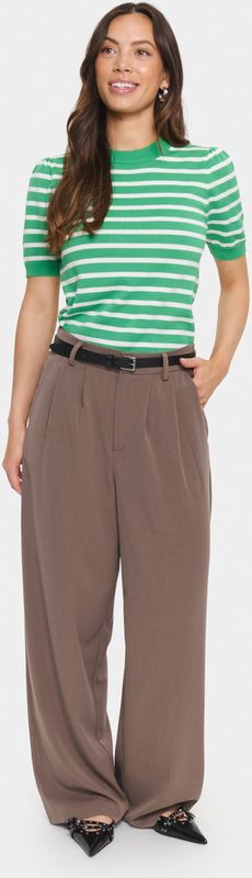 Saint Tropez - Mila SZ SS - Pullover - Veelkleurig - Gestreept Patroon