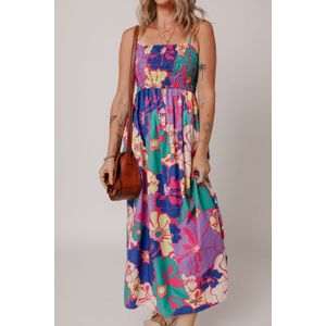 Bloemenprint Midi-jurk