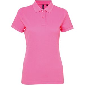 Asquith & Fox Dames/dames Performance Blend Poloshirt met korte mouwen (Neonroze)