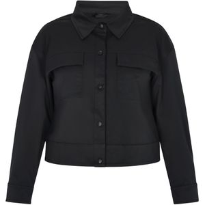 Schmuddelwedda - Blouson - Zwart - Dames - Met Knoopsluiting