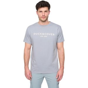 Duck and Cover Heren Chamata T-Shirt (Staalblauw)