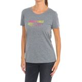 North Sails - T-shirt - Wit - Katoen - Dames - Korte Mouwen