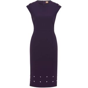 Boss Dames Devoka Midi-jurk (Paars)