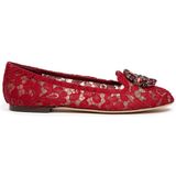 Lace Ballerina's Rode Versierde Ballerina's