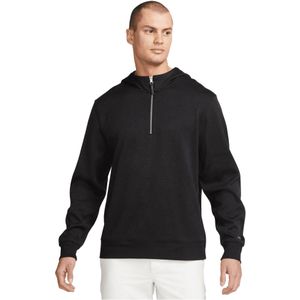 Nike Heren Dri-FIT Golf Hoodie (Zwart/Geborsteld Zilver)