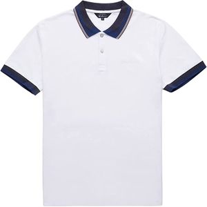 Ben Sherman - Klassieke Gestreepte Kraag - Poloshirt - Wit